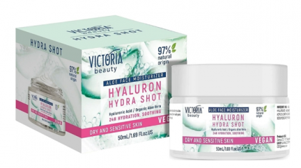 Крем для лица для сухой и чувствительной кожи Hydra Shot Hyaluron