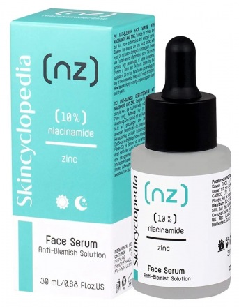 Сыворотка для лица с 10% ниацинамид + 1% цинк Skincyclopedia