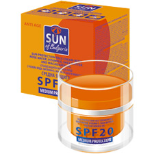 Солнцезащитный крем для лица SPF 20 Sun of Bulgaria