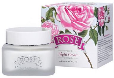 Ночной крем для лица "Rose Original" с розовым маслом