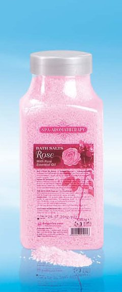 Соли для ванны - роза