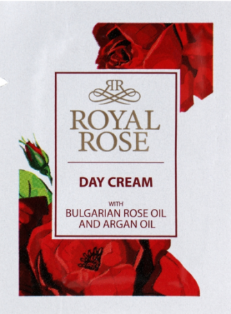 Дневной крем с маслом розы и аргана Royal Rose (пробник)